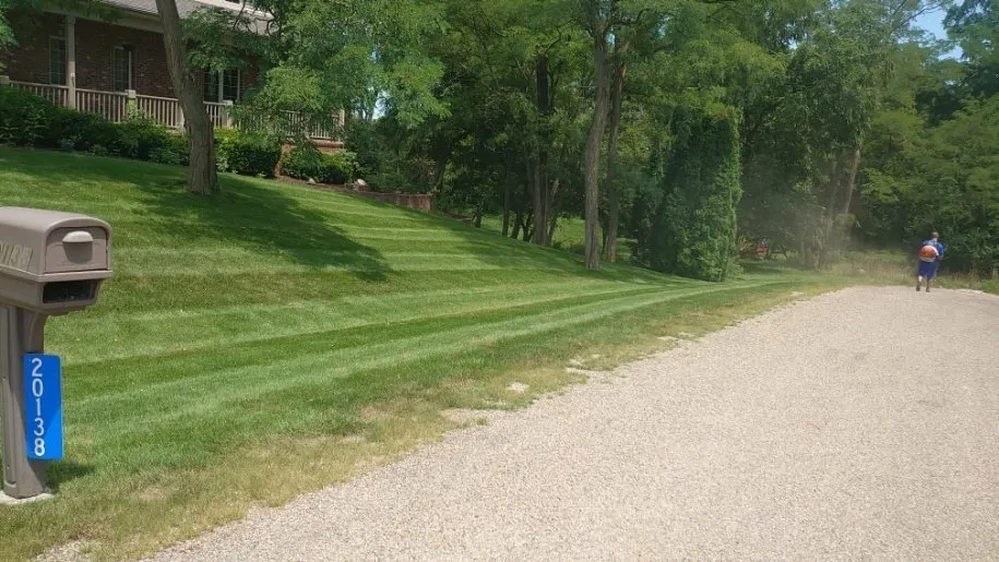 Landscape maintenance by CJT Lawncare in Normal and nearby communities.